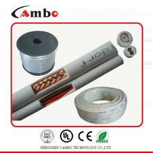 Cable cctv RG6 siamés con alta calidad y mejor precio para CCTV